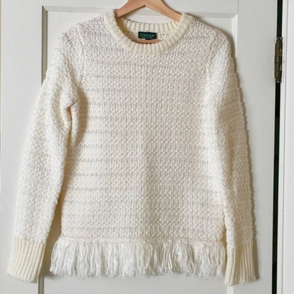 Topshop Sweater - off white